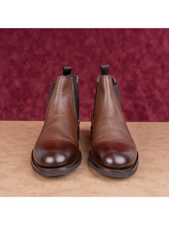 Adam Derrick by Boot NY Men Brown Leather Dress Chelsea Ankle Boots sz 7 main image 4